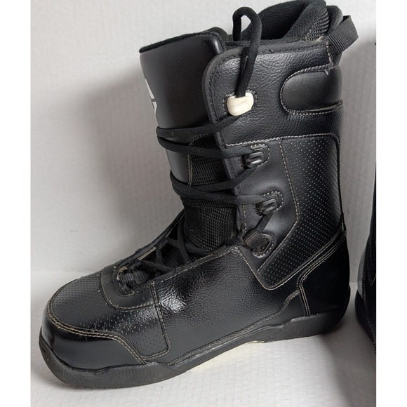 Morrow Snowboard Boots Men\'s‎ US 8 Black Lace-Up Winter Snow Gear All Mountain main image 9